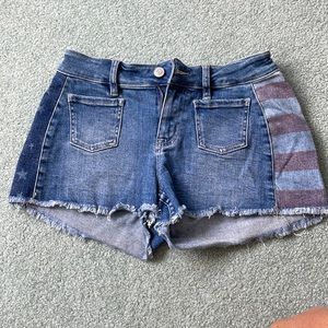 Stars & Stripes Jean Shorts